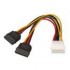 AISENS CABLE CORR. DE 1 MOLEX A 2SATA 20CM A131-0161