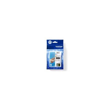 BROTHER CARTUCHO TINTA LC-421 VALUE PACK BK-C-M-Y