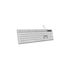 SUBBLIM TECLADO WIRED ERGO KEYS SILENT FLAT HQ PLATA
