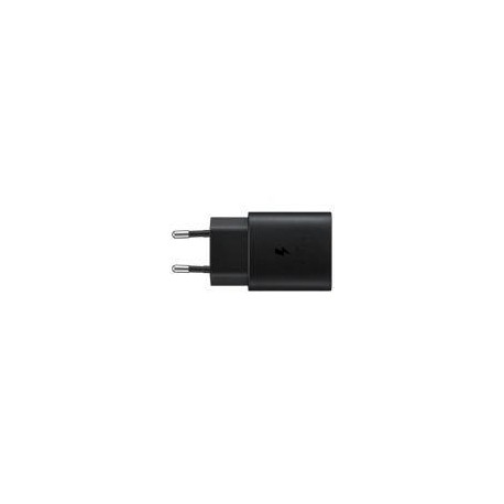 SAMSUNG CARGADOR USB-C 25W 3A NEGRO - CABLE NO INCLUIDO