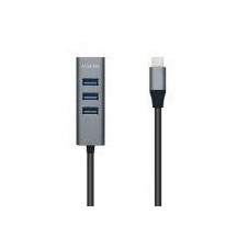AISENS HUB USB-C A 4 PUERTOS TIPO A USB 3.0