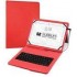 SUBBLIM FUNDA CON TECLADO KEYTAB PRO MICRO USB - USB C RED