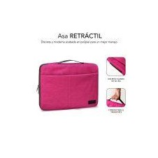 SUBBLIM FUNDA ELEGANT LAPTOP SLEEVE 15,6 PINK