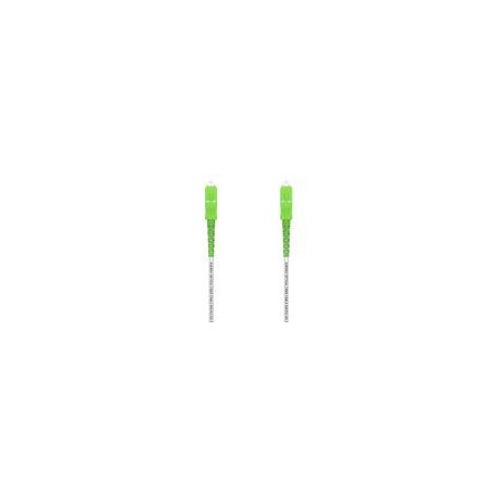 AISENS CABLE FIBRA OPTICO G657A2 3.0 1M A152-0493 BLANCO