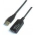 AISENS ALARGADOR USB M/H 5M CON AMPLIFICADOR A101-0018
