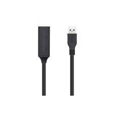 AISENS ALARGADOR USB 3.0 M/H 10M CON AMPLIFICADOR Y ALIMENTACION A105-0408