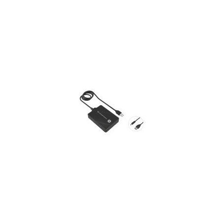 CONCEPTRONIC HUB USB 4 PUERTOS 3.0 NEGRO CON ALIMENTADOR