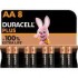 DURACELL PILA ALCALINA PLUS POWER 100 AA LR6 BLISTER 8UD