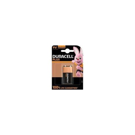 DURACELL PILA ALCALINA LR61 PLUS POWER 9V