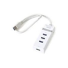 OMEGA HUB USB 3.0 4 PUERTOS BLANCO