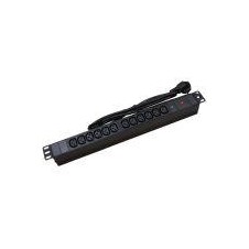 LAPARA REGLETA PDU 19 1U 12 IEC CON INTERRUPTOR ALUMINIO