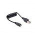 GEMBIRD CABLE ESPIRAL USB A MICRO-USB 0.6M