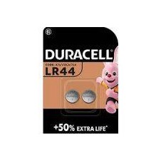 DURACELL PILA BOTON ALCALINA LR44 1,5V BLISTER*2