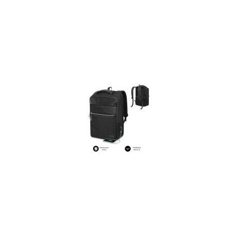 SUBBLIM MOCHILA ANTITHEFT BACKPACK 16 NEGRA NEGOCIOS BUSINESS V2