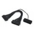 GEMBIRD CABLE EXTENSION DE ALIMENTACION DE PC INTERNO DUAL DE 24PINES 0.3M