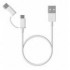 XIAOMI CABLE USB 2.0 CONECTORES USB-C A USB-A / MICRO USB 30CM