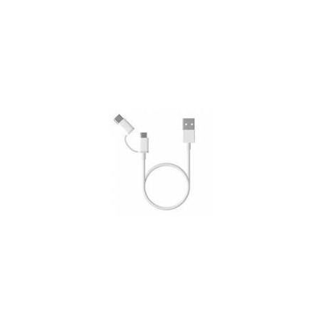 XIAOMI CABLE USB 2.0 CONECTORES USB-C A USB-A / MICRO USB 30CM