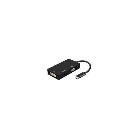AISENS CABLE ADAPTADOR USB-C A HDMI + VGA + DVI HEMBRA A109-0343