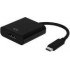AISENS CABLE ADAPTADOR USB-C A DISPLAYPORT HEMBRA 15CM A109-0345 NEGRO
