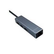 AISENS CONVERSOR USB-C A ETHERNET GIGABIT 10/100/1000 MBPS + HUB 3XUSB 3.0 15CM