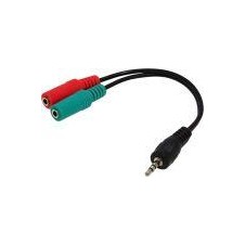 GEMBIRD CABLE JACK DIVISOR AURICULAR Y MICRO 0.2M