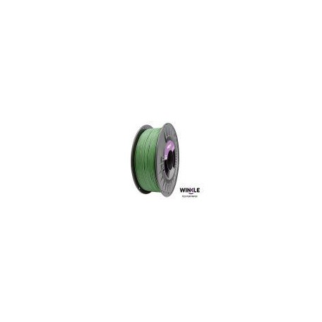 WINKLE FILAMENTO VERDE MILITAR GLITTER (PARTICULAS) PLA-HD 1.75MM 1 KG GLOW ARMY