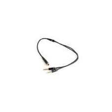 GEMBIRD CABLE ADAPTADOR DE AUDIO MAS MICROFONO DE 3,5MM A 2 DE 3,5MM 0,2M