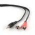 GEMBIRD CABLE JACK/M A RCA/M 2.5M 3.5MM