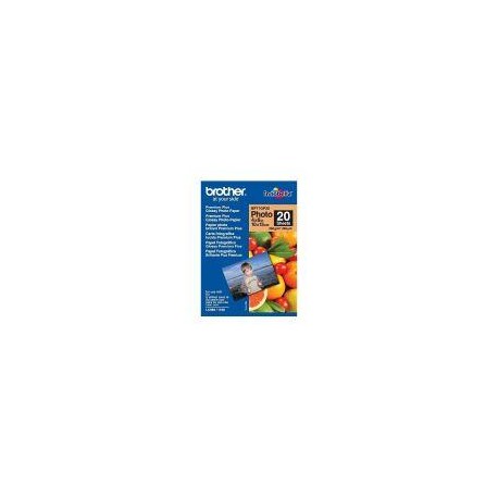 BROTHER PAPEL GLOSSY FOTO 10x15 260GR 20 HOJAS
