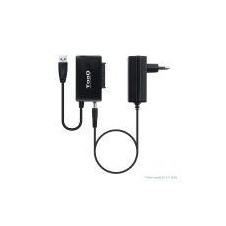 TOOQ ADAPTADOR USB-A A SATA PARA DISCOS 2.5 Y 3.5 CON ALIMENTACION
