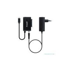 TOOQ ADAPTADOR USB-C A SATA PARA DISCOS 2.5 Y 3.5 CON ALIMENTACION