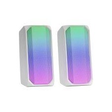 MARS GAMING ALTAVOCES MSRGB BLANCO RGB JACK / ALIMENTACION USB