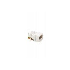 LAPARA MÓDULO UTP RJ45 CAT6 KEYSTONE 90º DUAL, 110 TIPO SLIM BLANCO