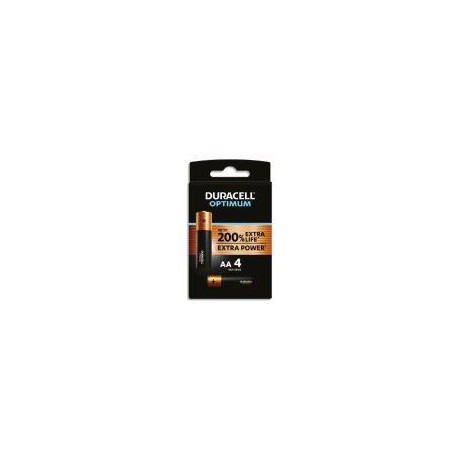 DURACELL PILA ALCALINA OPTIMUM 200 DROLR6B4 AA LR6 BLISTER X4