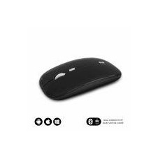 SUBBLIM RATON OPTICO WIRELESS DUAL FLAT MOUSE RECARGABLE NEGRO