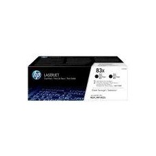 HP TONER CF283X NEGRO Nº 83X PACK 2UD