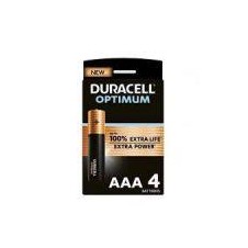 DURACELL PILA ALCALINA OPTIMUM 200 DROLR3B4 AAA LR03 BLISTERX4