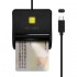AISENS LECTOR DE DNI-E USB-C ASCR-SN03C-BK NEGRO