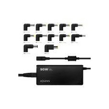 AISENS CARGADOR DE PORTATIL DE 90W AUTOMATICO NEGRO