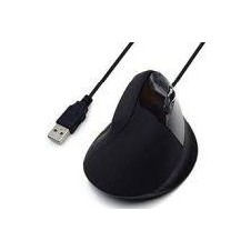 EWENT RATON ERGONOMICO USB NEGRO