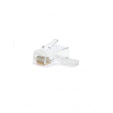 LAPARA CONECTOR RJ45 MACHO CAT6 - STP/FTP - GUÍA INTERNA 100UD