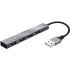 TRUST HUB USB HALYX ALUMINIUM 4 PUERTOS USB 2.0