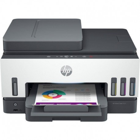 HP MULTIFUNCION SMART TANK 7605 WiFi/ FAX / DUPLEX DEPOSITOS RECARGABLES HP 32 - HP 32XL NEGRA / HP 31 C-M-Y