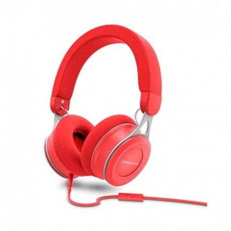 ENERGY SISTEM AURICULARES URBAN 3 MIC ROJO DEEP BASS/CONTROL VOZ/ACABADOS METALICOS