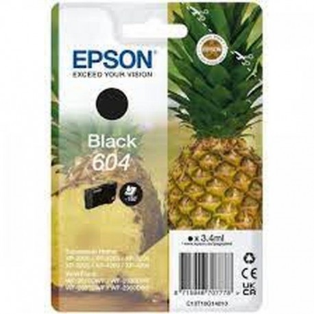 EPSON CARTUCHO TINTA T10G1 Nº 604 NEGRO