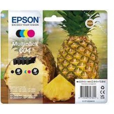 EPSON CARTUCHO TINTA T10G6 Nº 604 VALUE PACK 4 COLORES