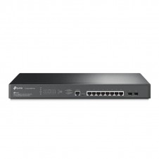 TP-LINK SWITCH TL-SG3210XHP-M2 GESTIONABLE L2 TP-LINK SG3210XHP-M2 8P 2.5GIBASE T POE+ CON 2P 10GE SFP+ FORMATO RACK
