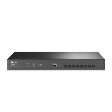 TP-LINK SWITCH TL-SX3008F GESTIONABLE L2+ SX3008F 8P10GBPS SFP L2 DOBLE FUENTE REDUNDANTE