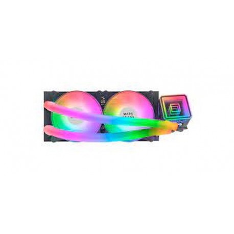 MARS GAMING REFRIGERACION LIQUIDAMLULTRA240 RGB NEGRA