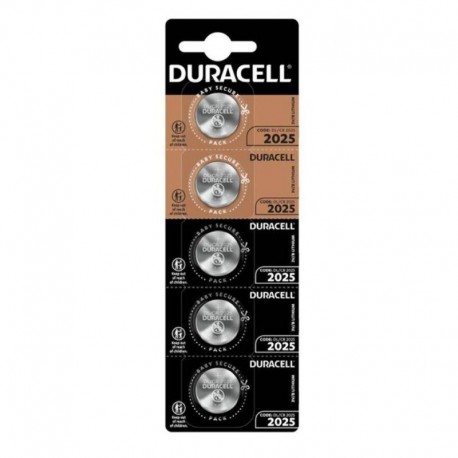 DURACELL PILA BOTON LITIO DUR07184 CR2025 3V BLISTER*5
